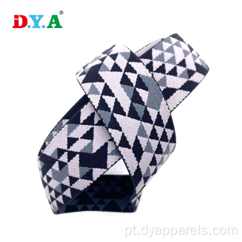 1,5 &quot;Roupa íntima Nylon Elastic Custom Jacquard Elastic Band